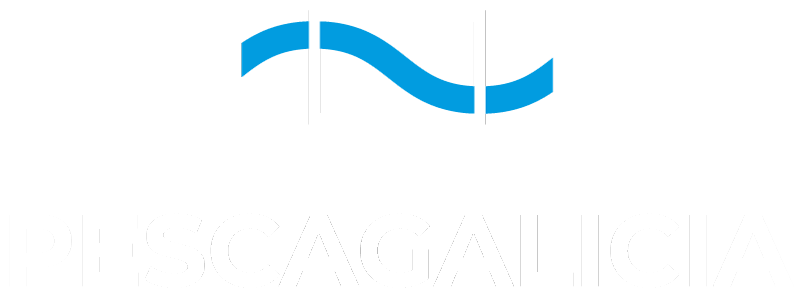 Logo Pescagalicia blanco con letra PNG